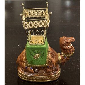 Vintage Kurt S Adler Camel Green Gold Japan Christmas Nativity Decor